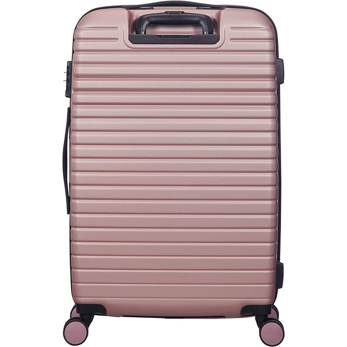 Валіза American Tourister Aero Racer Spinner 68, що розширюється, 75,5 л, Jet Black/Rose Pink