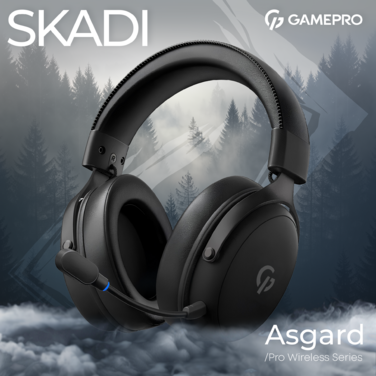 Бездротова ігрова гарнітура GamePro Asgard Skadi (HSW191B)