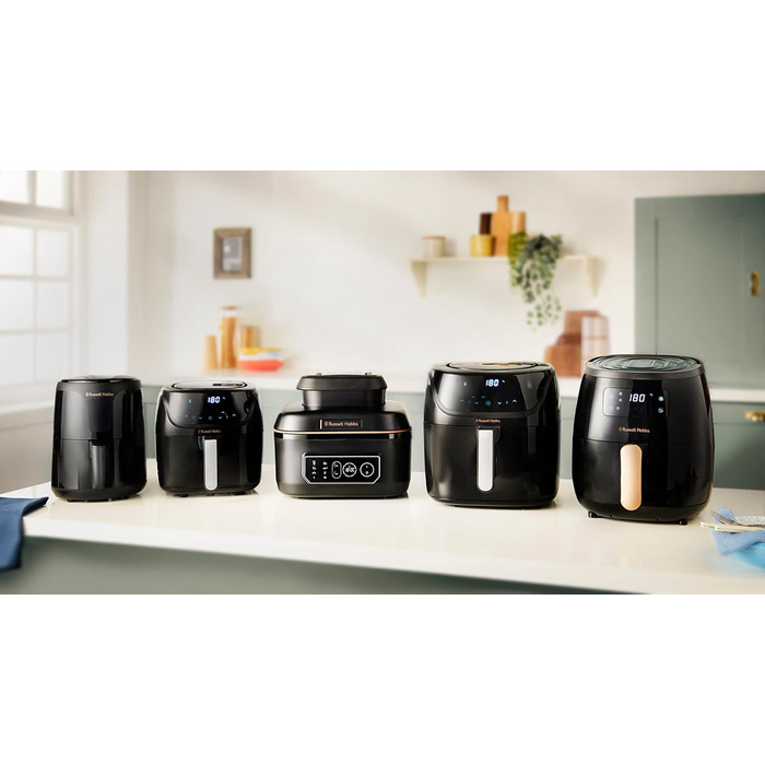 Фритюрниця Russell Hobbs SatisFry XL 5.5л з Rapid Air: гриль, мультиварка, повільне приготування, випікання