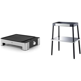 Електрогриль WMF Lono Quadro: компактний, нержавіюча сталь, 1250W, для дому, легко миється