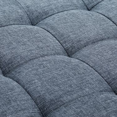 Relaxdays Пуф з місцем для зберігання, розмір M, круглий