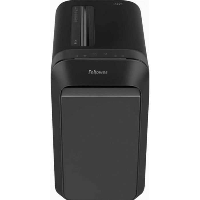Fellowes Powershred LX221 - Шредер для документів Fellowes, Micro-Cut (P5), 20 аркушів, 30л кошик, Safesense
