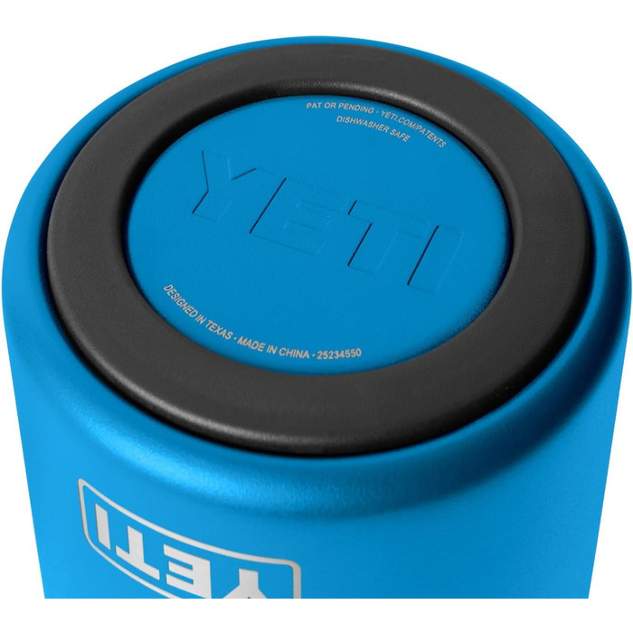 YETI Rambler Wine Chiller, сталевий ізольований охолоджувач для вина, блакитний колір Big Wave Blue