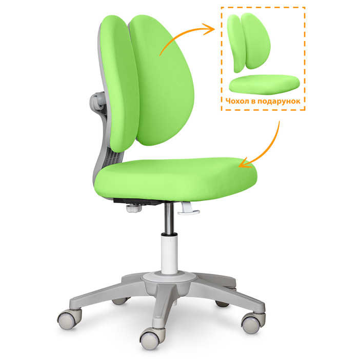 Дитяче крісло Mealux Sprint Duo Lite Green (арт.Y-412 Lite KZ)