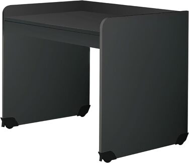 Ігровий стіл, розкладний комп'ютерний стіл, письмовий стіл для молодіжної кімнати204 x 84,5 x72 см (графіт, ШхВхГ 104x83x72 см)