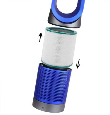 Заміна фільтра iAmoy HEPA для очищувача повітря Dyson Pure Cool Link TP02/TP03/TP00/AM11/BP01