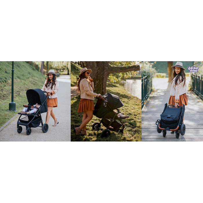 Прогулянковий візок 4Baby Stinger XXIII, графітовий