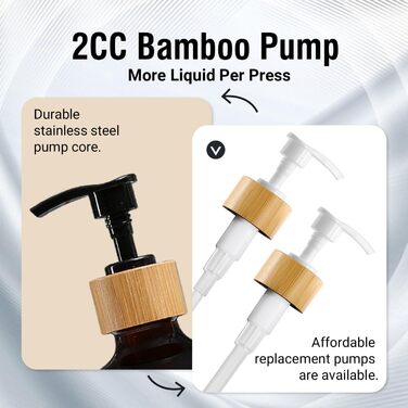 Набір для ванної кімнати MOMEEMO: мильниця, дозатор мила, бамбукова помпа, піднос (чорний)