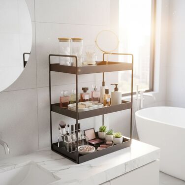 Спеція-органайзер Relaxdays, металева, 3 яруси