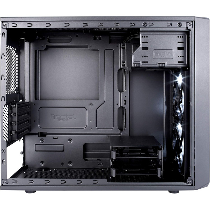 Корпус для ПК Fractal Design Focus G Mini Black із бічним вікном, міні-тауер, для геймінгу, чорний