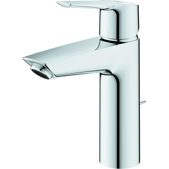 Змішувач для ванної кімнати GROHE Start, хромований, водозберігаючий, з донним клапаном, 17 см, з інструментом 3-в-1