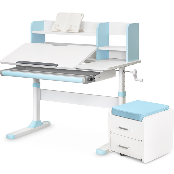 Комплект (S) Evo-Kids TH-330 Light Blue (парта+тумба) (арт.TH-330 Z+BD C3_BLUE)