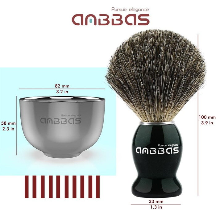 Подарунковий набір для гоління Anbbas Shaving Set Men 4 предмета