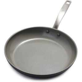 Сковорода GreenPan Chatham з антипригарним покриттям Hartelox, 20.3 см, без PFAS, для плити та духовки, сіра