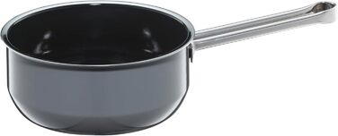 Каструля WMF Fusiontec Essential, 16 см, без кришки, 1.3 л, сіра. Нержавіюча сталь, високотехнологічна кераміка, індукційне дно, Made in Germany