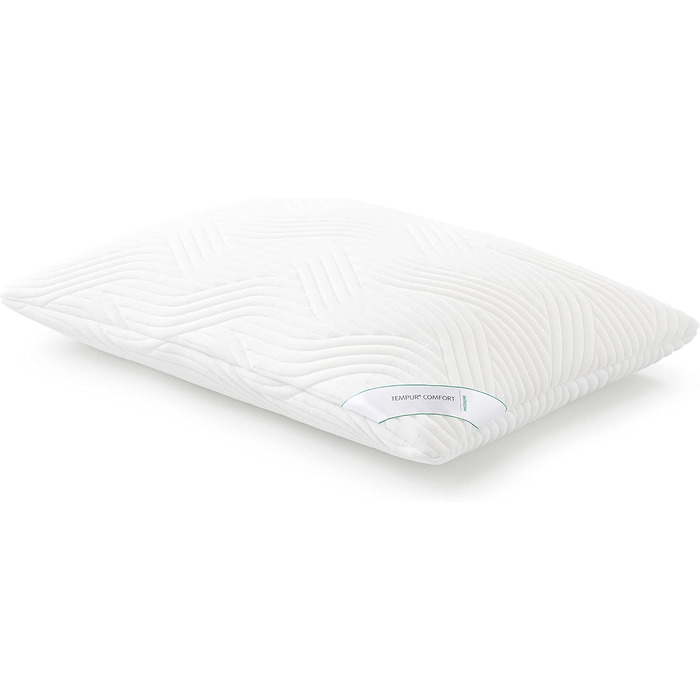 Подушка для сну TEMPUR Comfort Medium, класична подушка для всіх положень сну, чохол, який можна прати, MADE IN GREEN by OEKO-TEX, матрац середньої жорсткості, 80 x 40 см