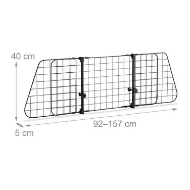 Сітка для собак у машину Relaxdays, універсальна, велика