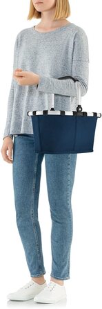Дорожня сумка для перенесення XS-міцна кошик для покупок формату XS з практичною внутрішньою кишенею-елегантний і водостійкий дизайн, Колір (темно-синій)