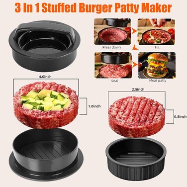 Набір гриль-посуду, 28 предметів: професійний набір з нержавіючої сталі з сумкою, подарунок на День народження, Різдво для чоловіків, для саду та кемпінгу, BBQ