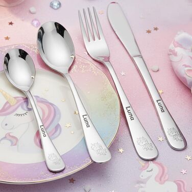 Дитячий набір посуду Kinderbesteck з гравіюванням 