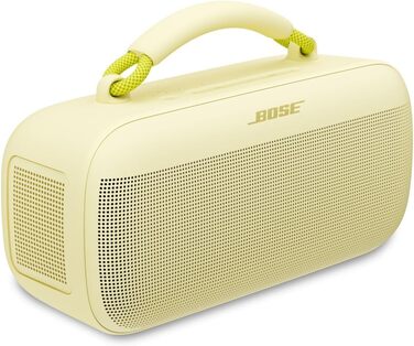 Портативна Bluetooth колонка Bose SoundLink Max - велика, водонепроникна, до 20 годин роботи, USB-C, AUX, цитрусовий жовтий