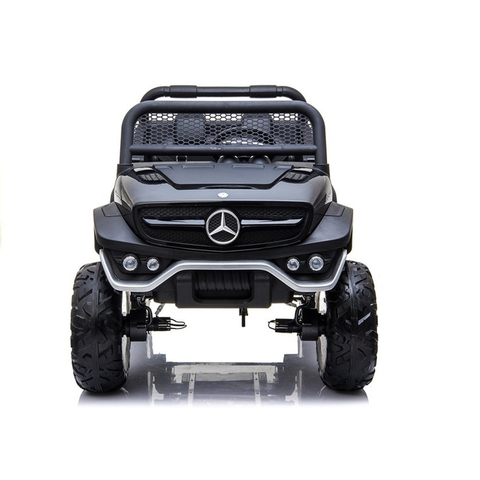 Дитяче електромобіле Mercedes Unimog, чорний, LEAN CARS