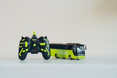 Автобус на радіокеруванні Carson FlixBus 2.4GHz 1:64, іграшка для дітей від 8 років, барвистий