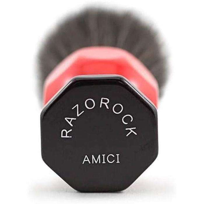 Синтетична щітка для гоління Razorock Amici Plissoft. Вузол Нуар 20мм, 150 г