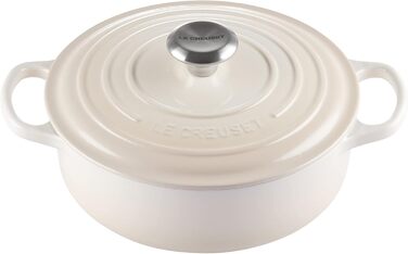 Запіканка для гурманів Le Creuset Signature, чавун, 6.2 л, для всіх типів плит, 24 см, безе