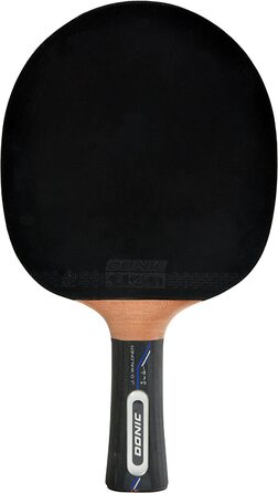 Ракетка для настільного тенісу Donic-черепаха Waldner 3000, ручка ABP, губка 2,1 мм, карбон, покриття Liga-ITTF, 751803 (один розмір підходить всім, комплект з м'ячем для настільного тенісу)