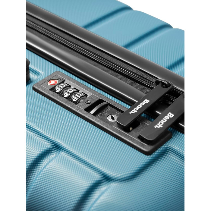 Набір валіз Bench Hartgepäck Seattle 3-ті, Nordic-blue | ABS, TSA-замок, 4 колеса | Чоловічий/Жіночий
