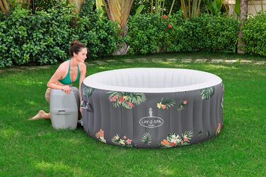 Надувний спа-басейн з гідромасажем Bestway Lay-Z-Spa Miami AirJet Whirlpool, для 2-4 осіб, 180 x 66 см