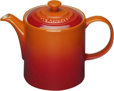 Чорний чайник Le Creuset 1.3 л з кераміки для кухні (70703130000000)