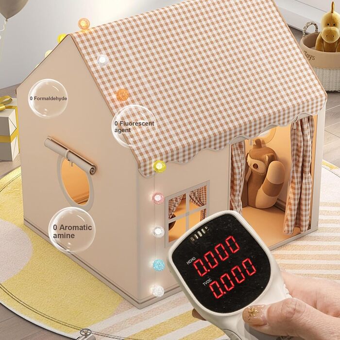 Дитячий намет-хатинка для гри в приміщенні, хакі. Міцний намет для дітей, ідеальний для ігор вдома