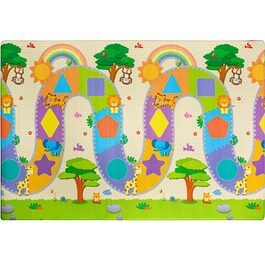 Дитячий килимок Mealux DuoActive Pro MA02-2 (арт. KD-MA02 Duplex Sample) - ідеальне рішення для безпечних та комфортних ігор вашого малюка!