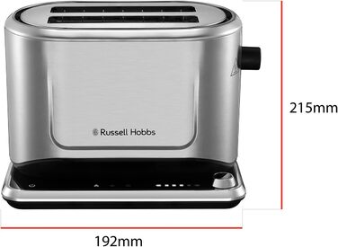 Тостер Russell Hobbs ‎26210-56 1500 Вт сріблясто-чорний