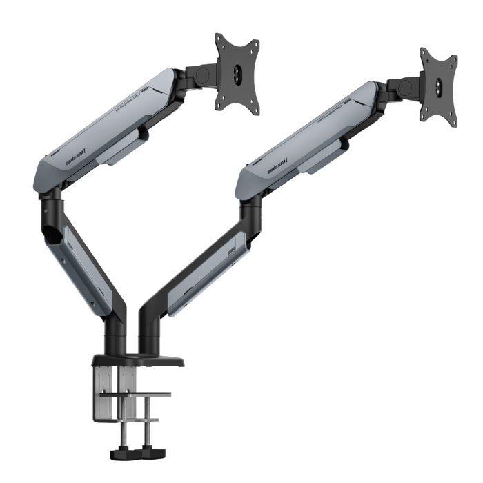 Настільне кріплення для двох моніторів Anda Seat Stealth PRO II Duo 17’’-42’’ Titanium