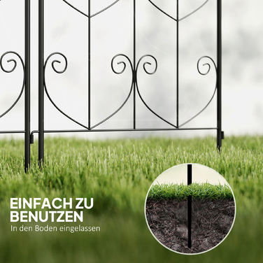 Набір з 2 шт. металевих опор для ліан, нержавіюча сталь, 50x120 см, чорний колір. Опора для рослин з декоративним дизайном пташки.