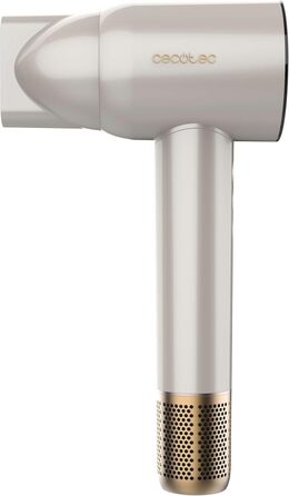 Фен Cecotec Ionicare Rockstar Nano Iontech Champagne з плазмою, 110 000 об/хв, дисплеєм та функцією збереження налаштувань
