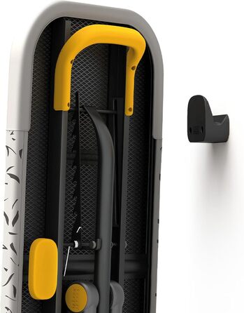 Гладильна дошка Joseph Joseph Glide 135 x 45 см з регулюванням висоти та стійкою до нагрівання поверхнею для прасування, зручне зберігання, 4-шаровий бавовняний чохол (Plus, Ecru, 130 см)