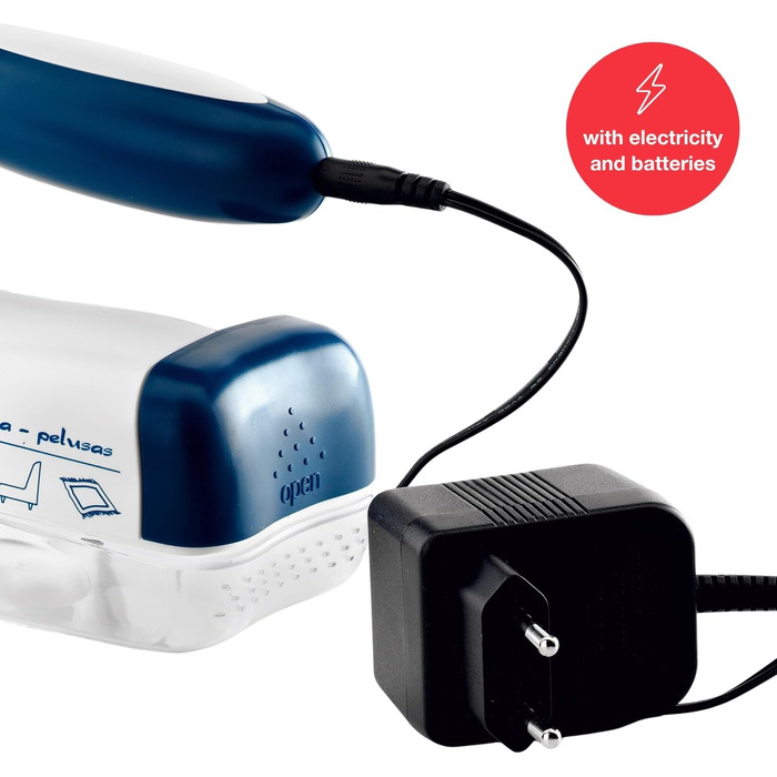 Електричний видалення ворсу Solac | 3 рівні гоління | Знімний контейнер | Портативний | Клинок з нержавіючої сталі | Зарядний пристрій або батарейки | Широкий зріз | Автоматичне гоління