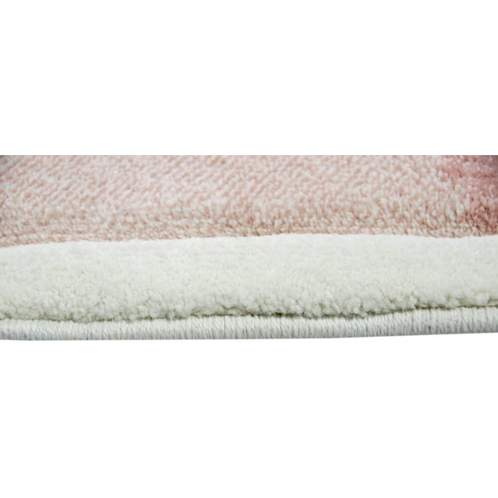 Дитячий килимок ігровий килимок дитячий килимок з веселкою єдинорога рожево-кремового кольору розмір 120x170 см (200x290 см)