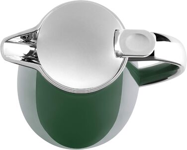 Термос Emsa Campo 1л з нержавіючої сталі, Quick Tip, 12 год тепла, 24 год холоду, темно-зелений