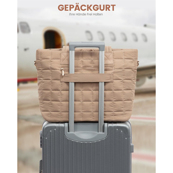 Сумка для ноутбука LOVEVOOK для жінок, 15.6 дюймів, хакі. Сумка-шоппер, робоча сумка, сумка для навчання, офісна сумка, сумка через плече для бізнесу та навчання