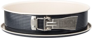 Форма для випічки Zenker Springform Ø 26 см CREME NOIR з антипригарним покриттям, знімний бортик, для пирогів та тортів