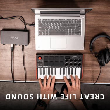 Аудіомікшер Fifine Ampli3