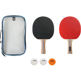 Ракетки для настільного тенісу HUDORA / Game / Match м'ячі - з кишенею - для початківців і професіоналів в приміщенні і на відкритому повітрі (Настільний теніс)