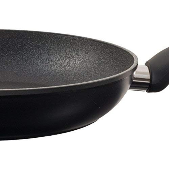 Чорна сковорода Style'n Cook ROCKPEARL з антипригарним покриттям, з алюмінієвою підкладкою, чорного кольору, 28 см