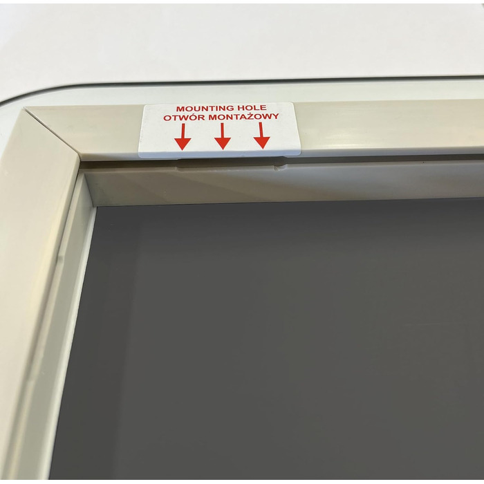 Дзеркало для ванної кімнати Home Glow 50x70 см з LED підсвічуванням, сенсорним вимикачем та округлими кутами