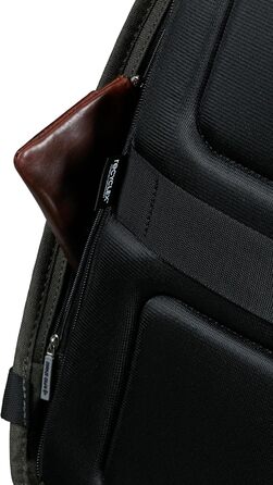 Рюкзак для ноутбука Samsonite Securipak 15.6', 44 см, 17 л, сірий/зелений